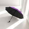 Unique Bargains Umbrella 10-rib Solid Color Sun Protection Impact Cloth Vinyl 42.52"x29.13" 1 Pcs - 2 of 4