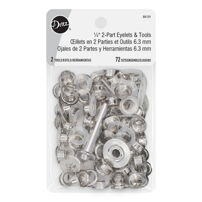 Dritz 72ct Eyelets Nickel