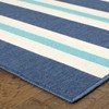 Oriental Weavers Meridian 5701B Blue/ Ivory Indoor/Outdoor Area Rug - 1'10" x 2'10" - 4 of 4