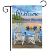 Briarwood Lane Summer Garden Flag 12x18 For Outdoor Waterfront Retreat Nautical For Summer Garden Flag Flags For Outside - 2 of 4