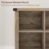8 Cube Storage Organizer Bookshelf, 3 Tier Farmhouse Horizontal Bookcase, 62" Wood Storage for Entryway & Living Room - 3 of 4