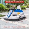 Acekool Kids Electric Bumper Car, 360° Rubber Protection, Central Steering Wheel, Two Speed Modes, Upgraded Colorful Design, Ride-On Toy - 2 of 4