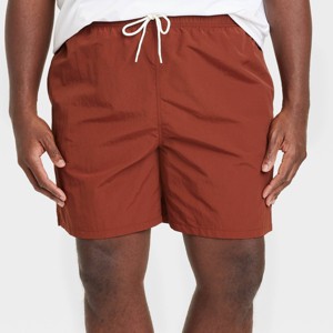 Men's 7" Solid-Color Swim Trunks - Goodfellow & Co™ - 1 of 3
