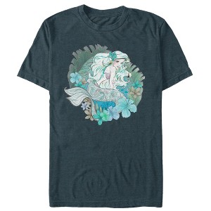 Men's The Little Mermaid Underwater Princess T-Shirt - 1 of 3