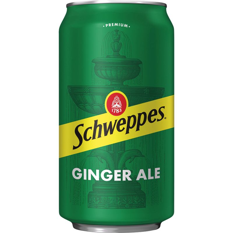 Schweppes Ginger Ale Soda - 12pk/12 fl oz Cans, 3 of 8
