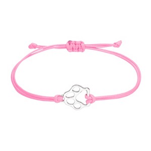 Unique Bargains Dog Cat Paw Bracelet Rope Bracelet Handmade Adjustable Strings - 1 of 4