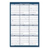 Academic Year Recycled Poster Style Reversible/Erasable Yearly Wall Calendar, 24 x 37, 12-Month (July to June): 2024 to 2025 - 2 of 3