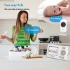 HelloBaby 2.4" Video Baby Monitor (HB36) - White - 4 of 4