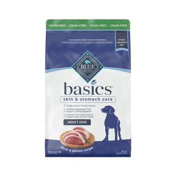 Blue Buffalo Basics Limited Ingredient Diet Grain Free Duck & Potato Recipe Adult Dry Dog Food