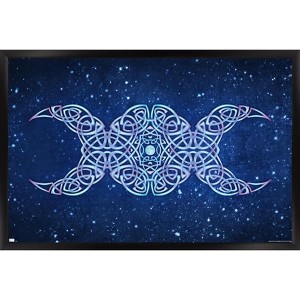 Trends International Brigid Ashwood - Crescent Moon Framed Wall Poster Prints - 1 of 4