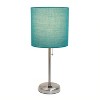 Creekwood Home Contemporary Bedside Table Lamp with Power Outlet - 2 of 4