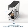 ZAFRO 9 Bar Espresso Machine with Steam Frother - Compact Stainless Steel Coffee Machine for Latte and Cappuccino, Customizable Brewing Time Modes - 3 of 4