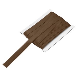 Unique Bargains Satin Fabric Quilting Hemming Binding DIY Craft Double-Fold Bias Tape - 1 of 4