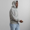 Men's Double Zipper Pullover Hooded Sweatshirt - image 4 of 4