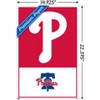 Trends International MLB Philadelphia Phillies - Logo 22 Unframed Wall Poster Prints - 3 of 4