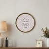 Creative Products Home is the Story 20 x 20 Round Brown Framed Print - 4 of 4