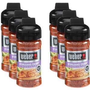 Weber Seasoning N'Orleans Cajun - Pack of 6 - 2.75 oz - 1 of 4