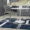 LeisureMod Dynamic Modern Dining Chair with Unique Honeycomb Cutout Design, Durable Molded Seat for Kitchen, Dining Room, Office, or Outdoor Use - 2 of 4