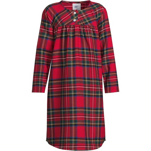 Long-Sleeve Flannel Nightgown for Girls