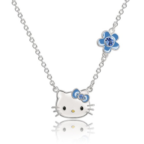 Hello Kitty Swarovski AG Necklace Jewellery Daisy London, PNG