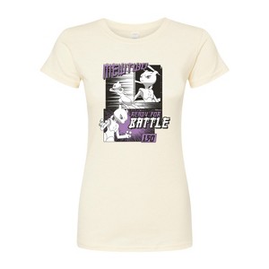 Women's - Pokémon - Mewtwo Ready For Battle Fitted Graphic T-Shirt - 1 of 3