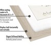 Americanflat 11x14 Drift Wood Diploma Frame - Displays 8.5x11 Diplomas with Mat or 11x14 Inch Without Mat. Shatter-Resistant Glass - (2 Pack) - 3 of 4