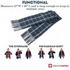 Alpine Swiss Mens Plaid Scarf Softer Than Cashmere Scarves Winter Shawl - 4 of 4