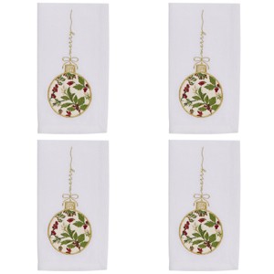 Park Designs Peace And Merry Napkin Set of 4 - 1 of 3