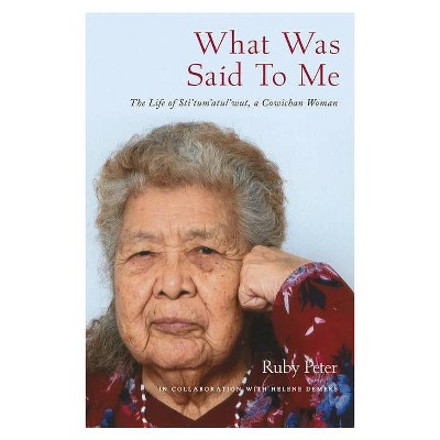 What Was Said to Me - by  Ruby Peter (Paperback)