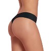 Leonisa No Ride-Up Seamless Thong Panty - - 2 of 4