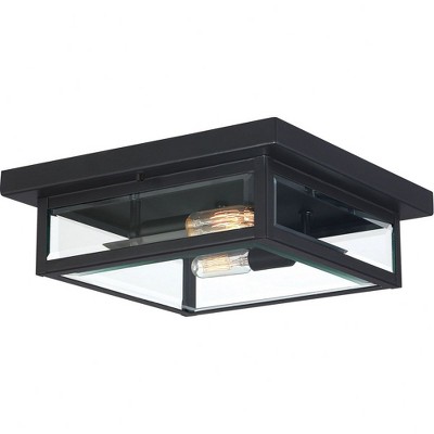 Quoizel Lighting Westover 2 - Light Flush Mount in  Earth Black