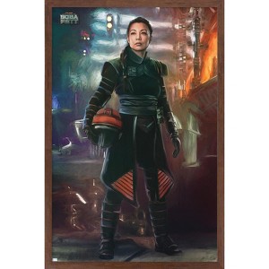 Trends International Star Wars: The Book of Boba Fett - Fennec Shand Framed Wall Poster Prints - 1 of 4