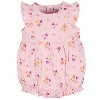 Onesies Brand Baby Girls' 3-Pack Rompers - 4 of 4