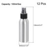 Unique Bargains Aluminum Rustproof Portable Empty Travel Spray Bottles 12 Pcs - 2 of 4