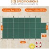 Pool Safety Inground Pool Cover – Fits 16x32ft Pools with Center Steps, Full Set with Safety Net, Installation Tools, 18x34ft - 2 of 4