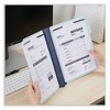 Universal Top Tab Classification Folders, 2" Expansion, 2 Fasteners, Letter Size, Light Blue Exterior, 25/Box - 3 of 4