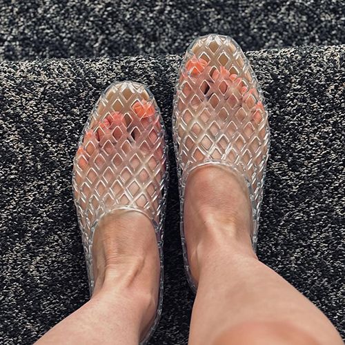 user image by @taralynnharms, Women's Yuri Jelly Flats - A New Day™