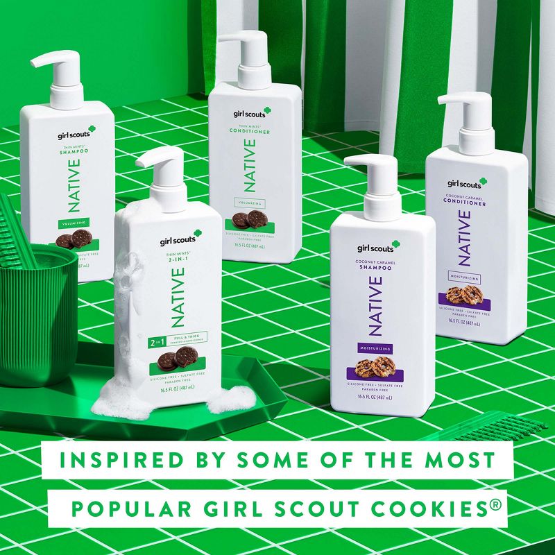 Native Limited Edition Girl Scouts Coconut Caramel Cookie Moisturizing Conditioner - 16.5 fl oz, 6 of 11