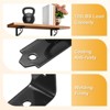 Unique Bargains Iron Wall Mount Decorative 120 lbs Load Capacity - 2 of 4