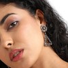 SOHI Women's Antique Silver Party Drop Earrings - 4 of 4