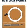 20-inch LED Ring Light Kit - 2 of 2