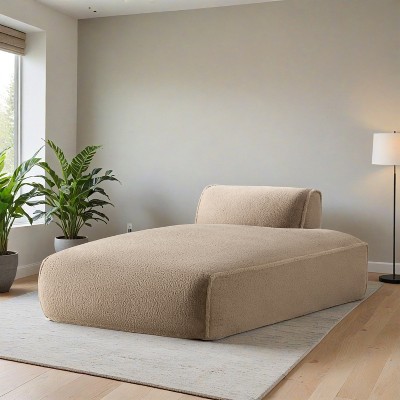 72"Oversized Modular Sofa,Fully Compressed,Right-handed face,Spacious Foam-Filled Sofa Bed- Leovsnove