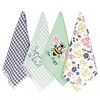 John Ritzenthaler Co. 100% Cotton Kitchen Towels, Spring Bee – 16"x26" – Absorbent Dish Towels for Drying & Cleaning – Soft & Durable (Set of 4) - 2 of 4