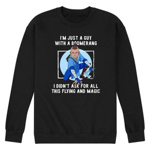 Men's - Avatar: The Last Airbender - Team Avatar Graphic Fleece Sweatshirt - 1 of 4