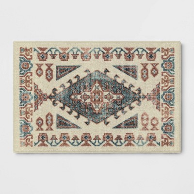 36 X 20 Herringbone Comfort Kitchen Rug Tan - Threshold™ : Target