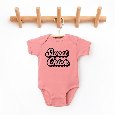 The Juniper Shop Sweet Chick Baby Bodysuit