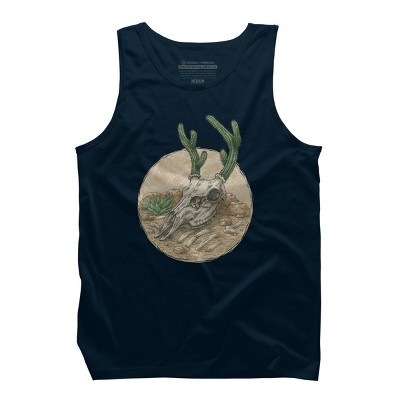 Men's Design By Humans Deer Cactus 2 By kelelowor Tank Top