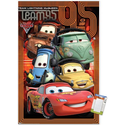 CARS 2 Movie Poster Triptych