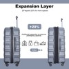 Belatt Premium PC Hardshell Luggage Set - Expandable, Lightweight, and Easy to Travel - 3 of 4