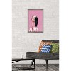 Trends International Snowtap - Flamingo Photobomb Framed Wall Poster Prints - 2 of 4